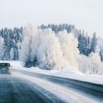 Winter Road Trip with a Rental Car